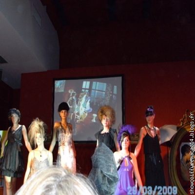 mannequin show coiffure 2009